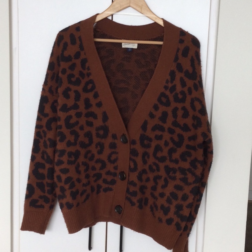 Universal Thread Animal Print Cardigan